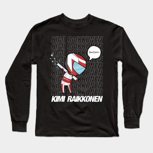 Kimi Raikkonen Dabbing Long Sleeve T-Shirt